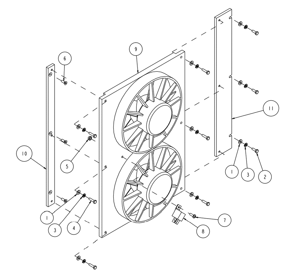 Section 11 Diagram and Parts List for MK-4020KBG 167420-20G MK Diamond Concrete Saw